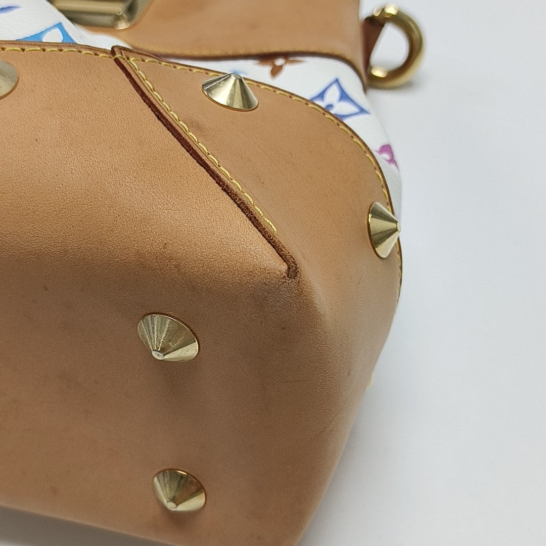 LV × TM JUDY MM Monogram Coated Canvas White