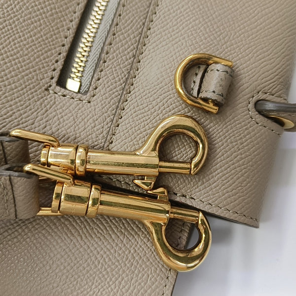 BELT Micro Calfskin Beige