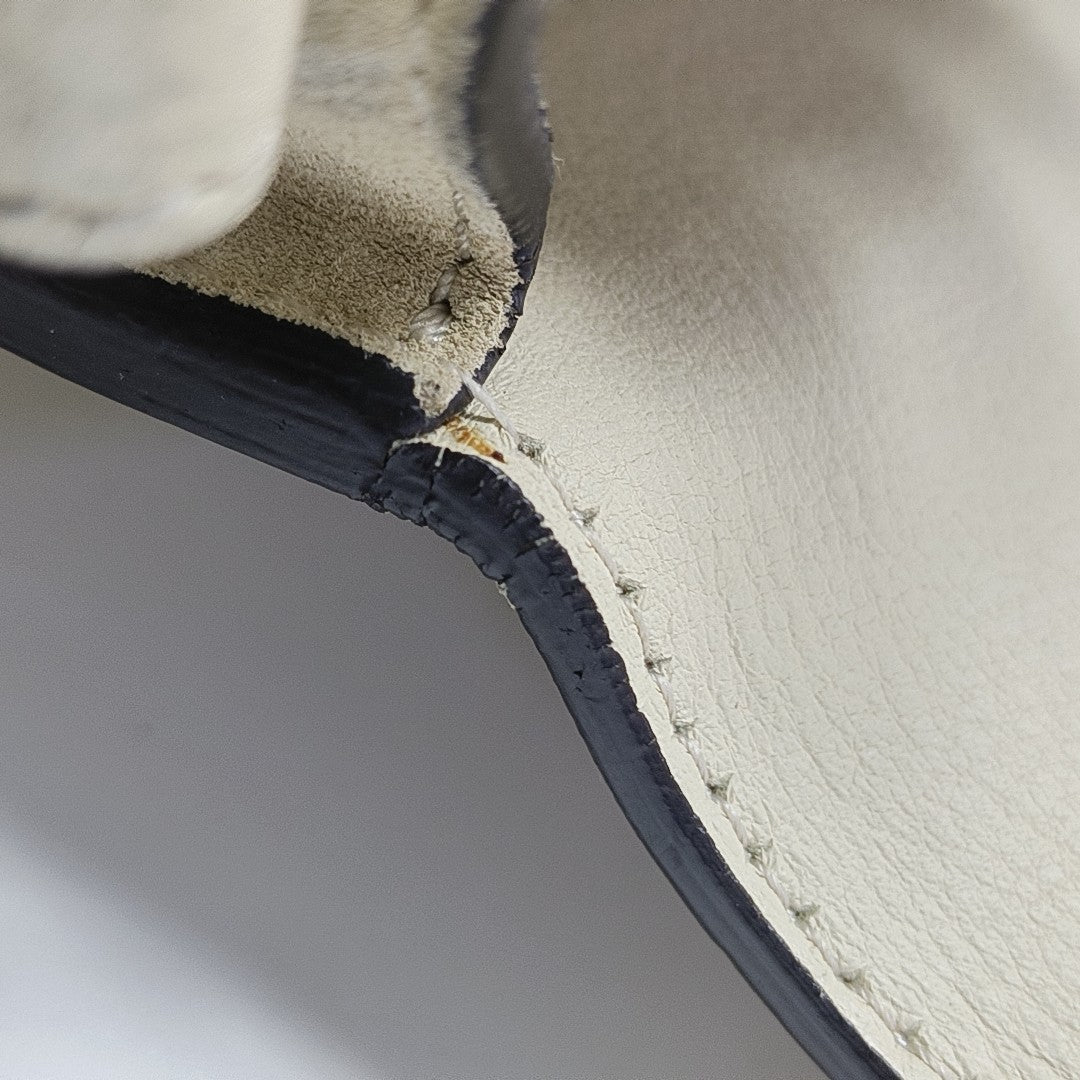 Nile Medium Calfskin White