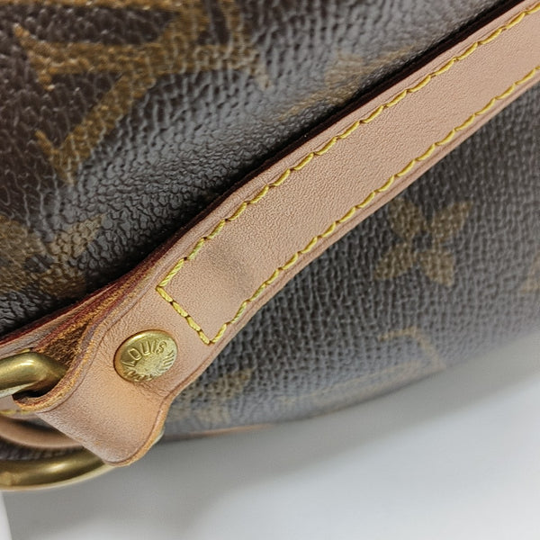 SPEEDY 25 Monogram Coated Canvas Brown