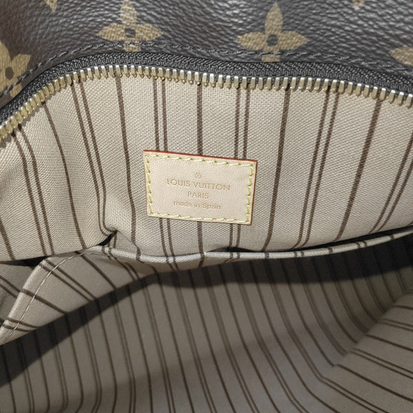 CABAS MEZZO Monogram Coated Canvas Brown