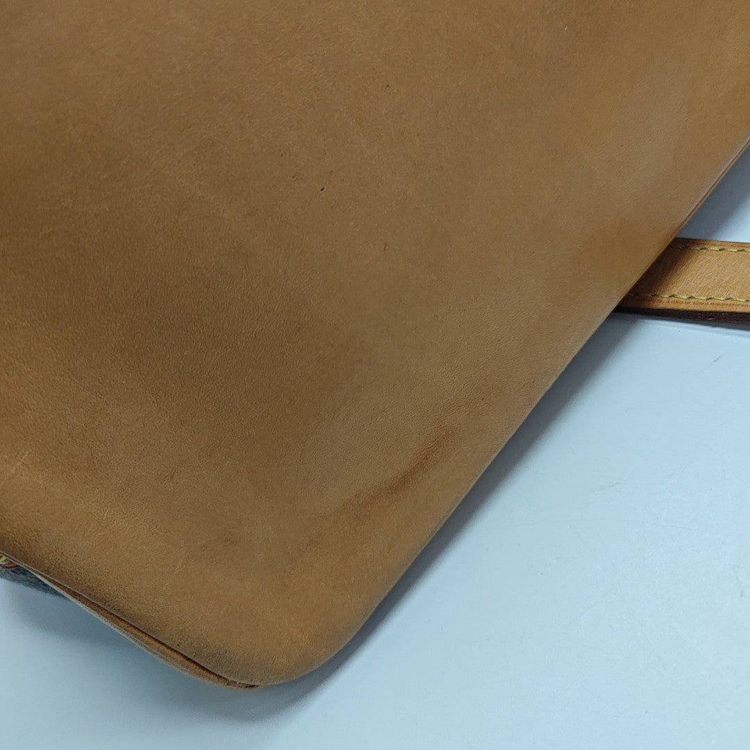 NOÉ BB Monogram Coated Canvas Brown