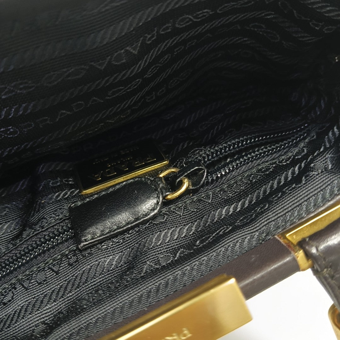 Calfskin Tote Bag Brown