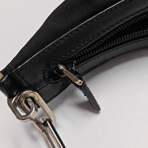 Canvas Shoulder Bag Black