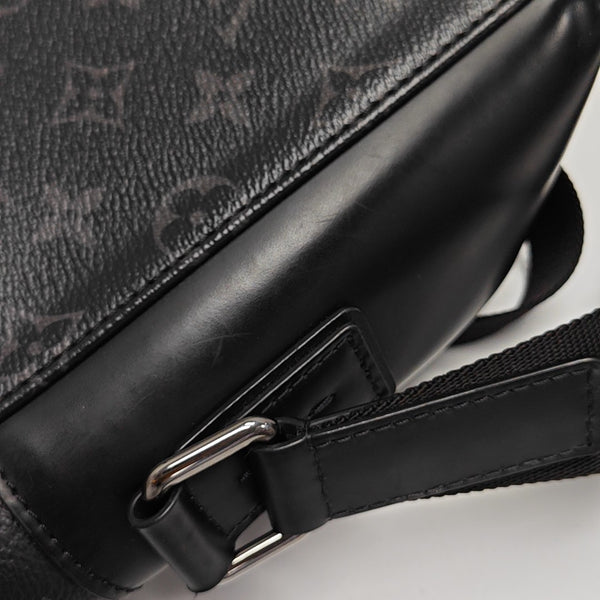 VOYAGER PM Monogram Coated Canvas Black