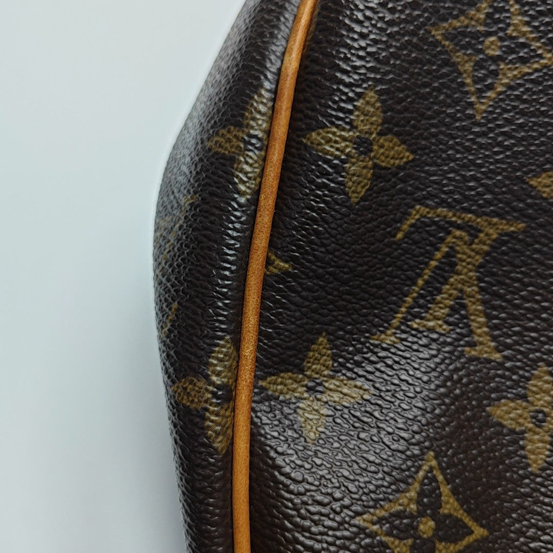 BATIGNOLLES GM Monogram Coated Canvas Brown