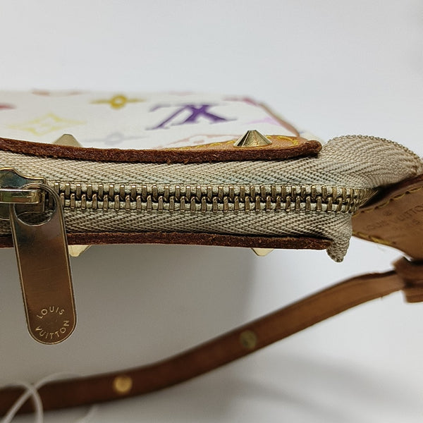 LV × TM ACCESSOIRES Monogram Coated Canvas White
