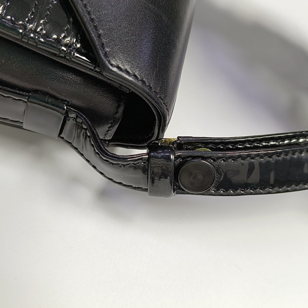 Calfskin Shoulder Bag Black