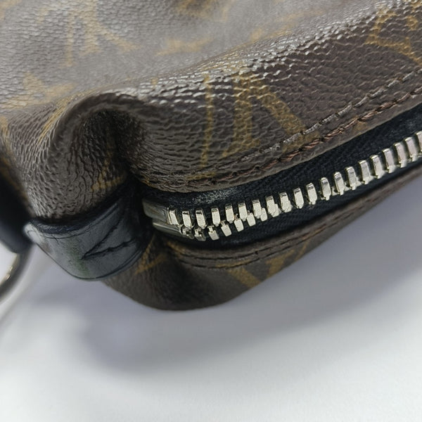 KITAN Monogram Coated Canvas Brown