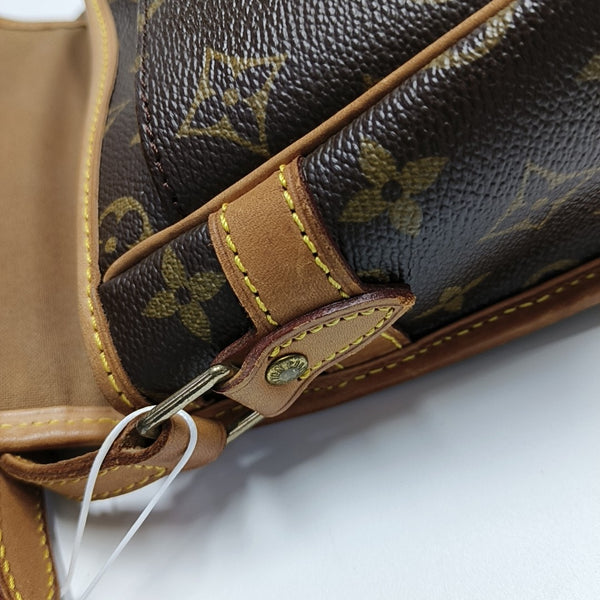 SOLOGNE PM Monogram Coated Canvas Brown