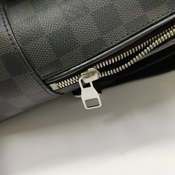 Damier Graphite Coated Canvas Backpack Black