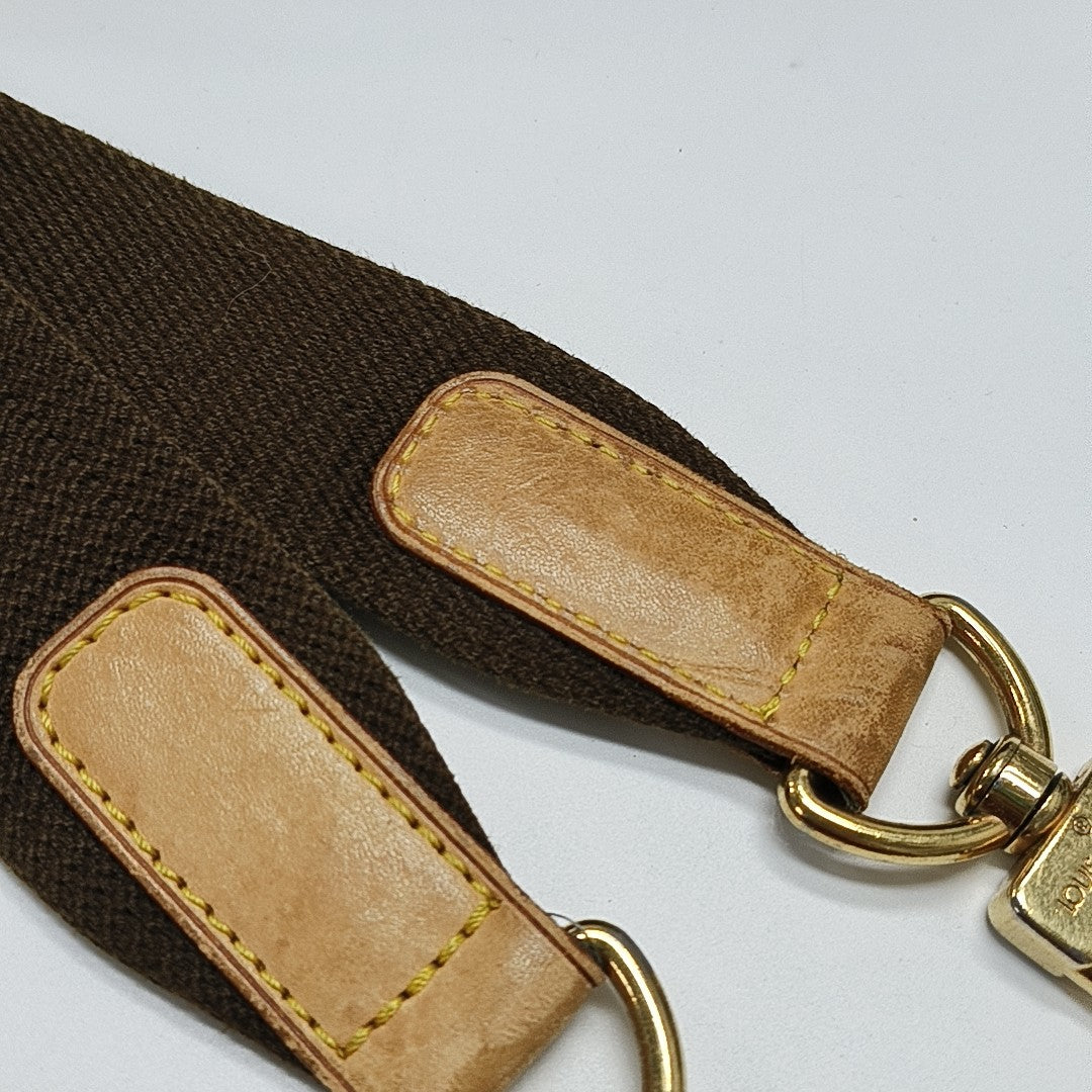 ICARE Monogram Coated Canvas Brown