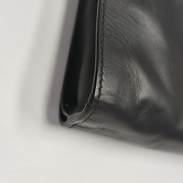 Lambskin Clutch Black