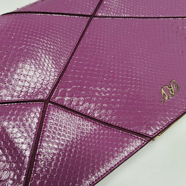 Python Clutch Purple