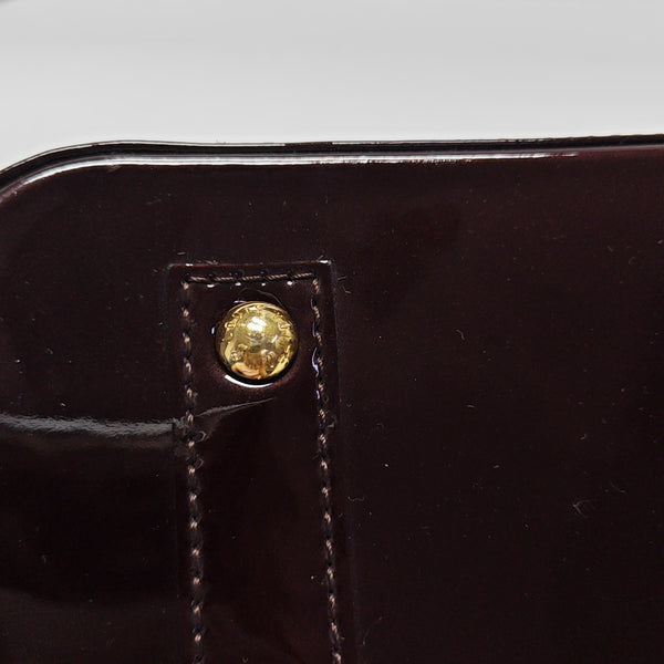 Authenticated pre-owned  ALMA BB Patent Leather Red - Crossbody Bag at Looply