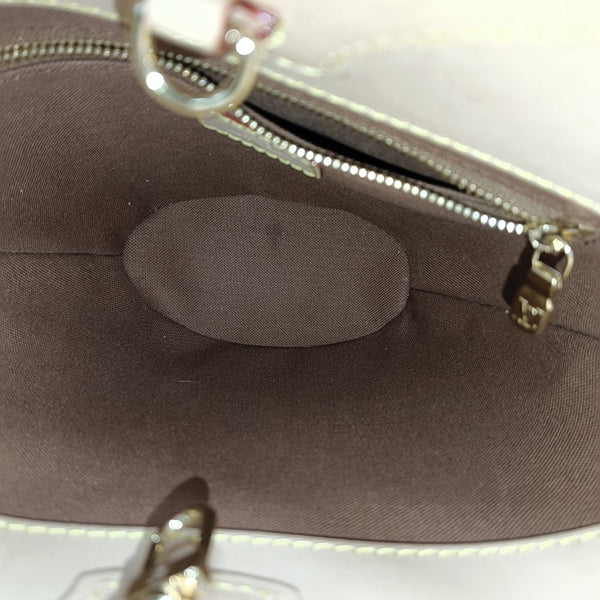 RIVAGE BB Monogram Coated Canvas Brown