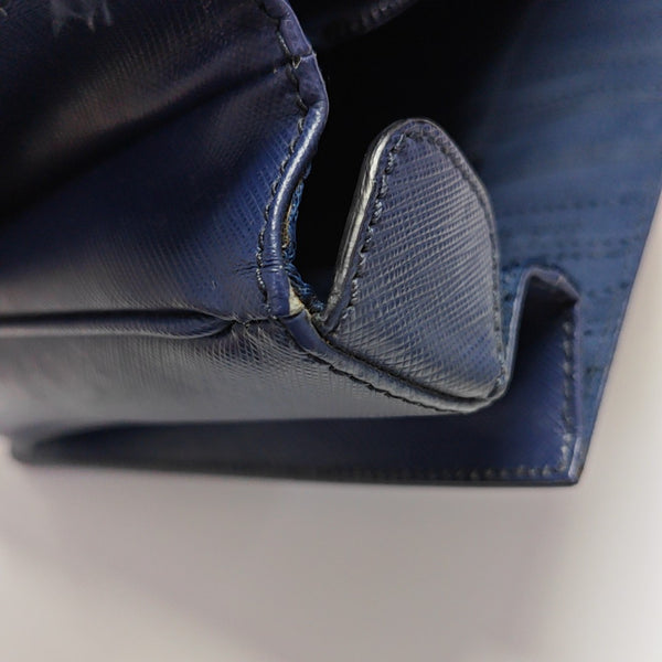 Kelly Calfskin Blue
