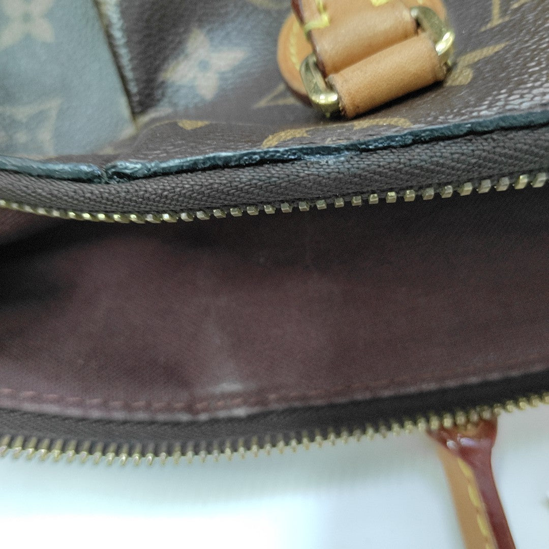 TURENNE PM Monogram Coated Canvas Brown