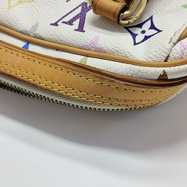 LV × TM PRISCILLA Monogram Coated Canvas White