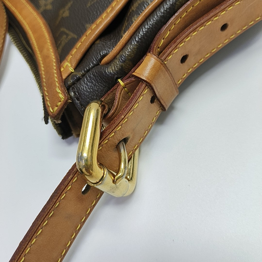 TULUM GM Monogram Coated Canvas Brown