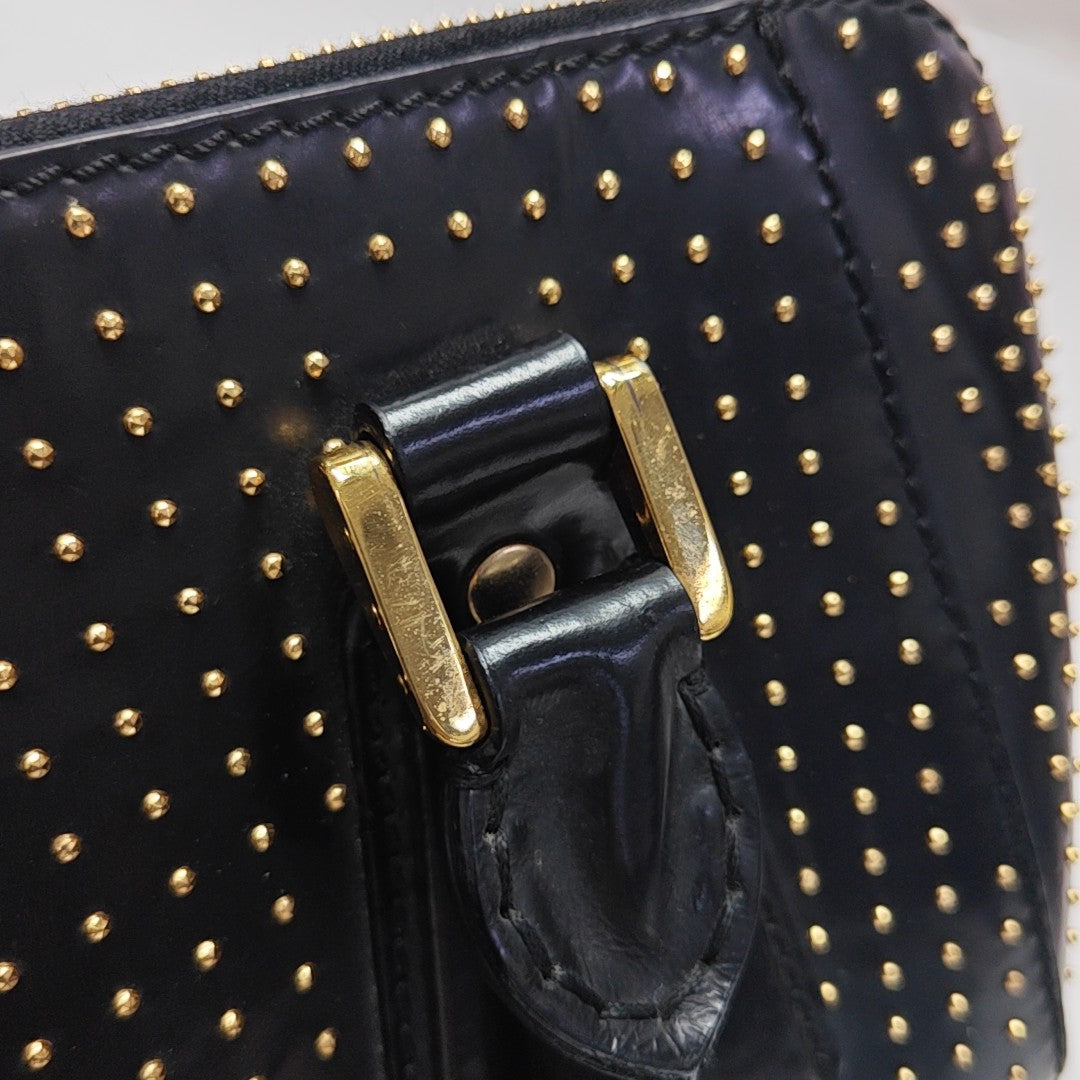 Calfskin Shoulder Bag Black