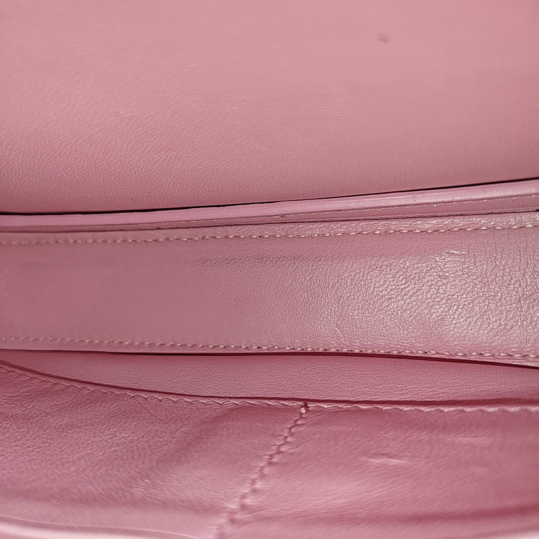 Calfskin Shoulder Bag Pink