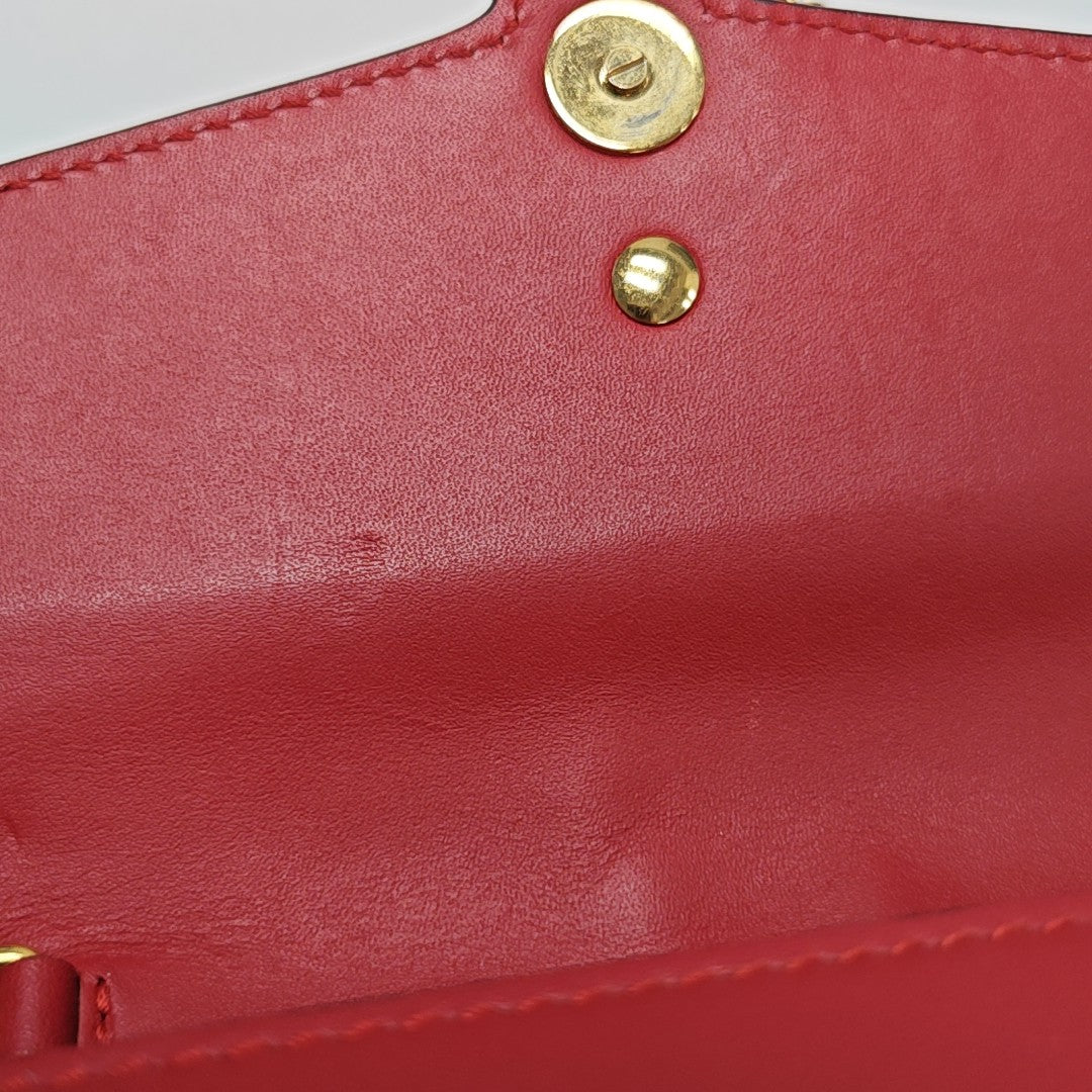 Sylvie Super Mini Calfskin Red