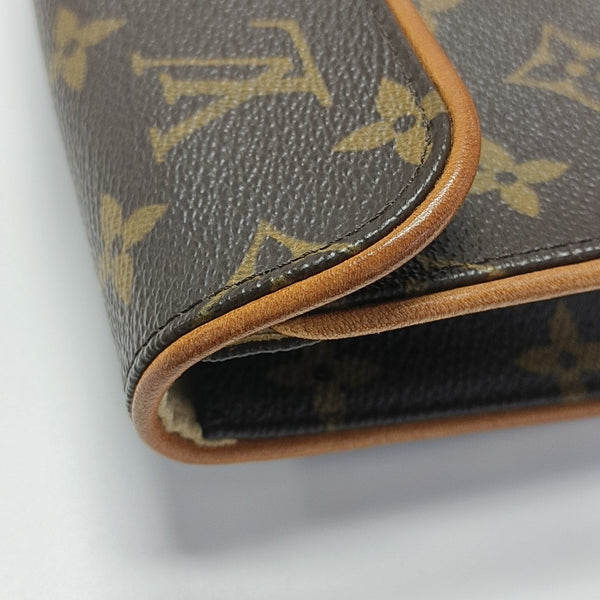 Monogram Coated Canvas Belt Bag Brown