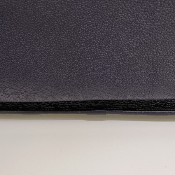 Calfskin Top Handle Bag Blue