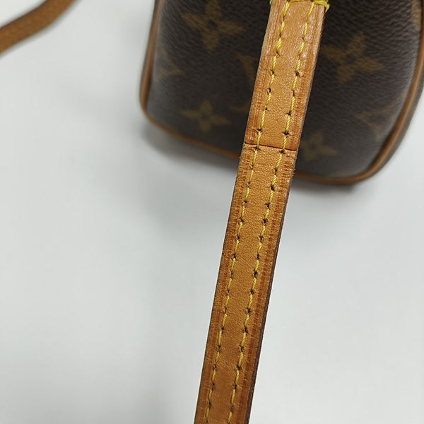 SPEEDY Nano Monogram lona revestida marrón