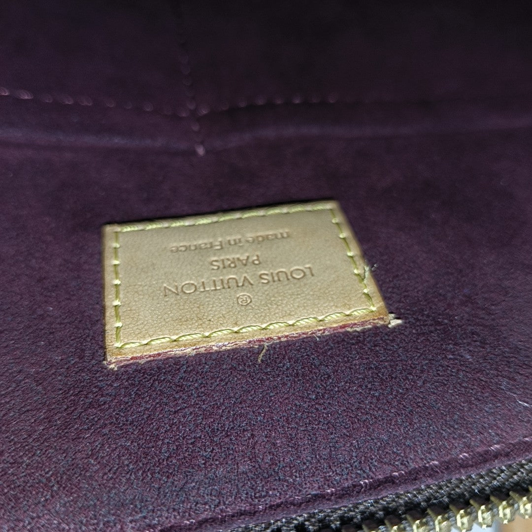 RETIRO NM Monogram Coated Canvas Brown