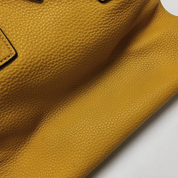 Double Calfskin Yellow