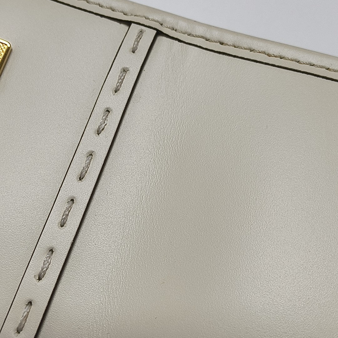 Sunshine Mini Calfskin White