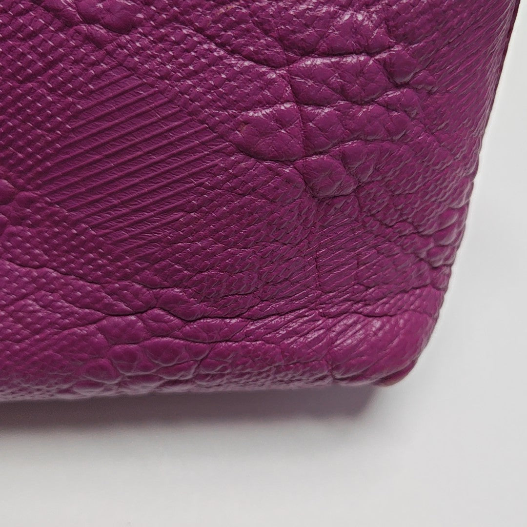 Calfskin Shoulder Bag Red