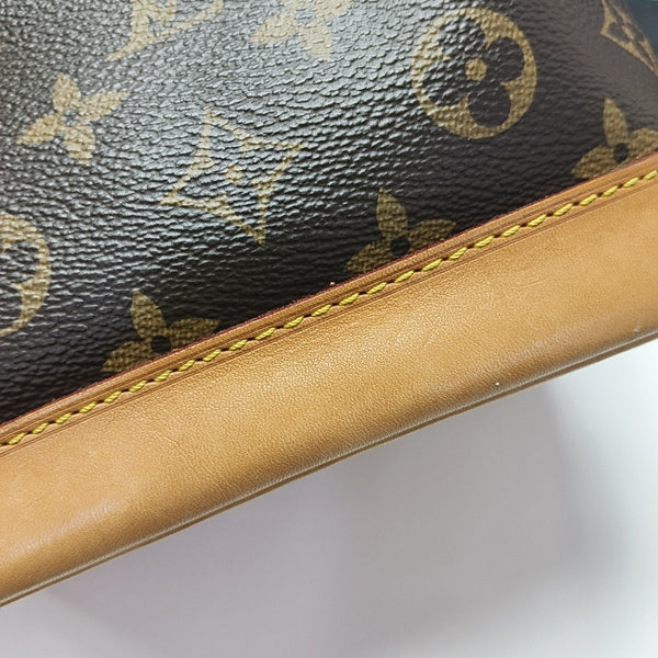 NOÉ BB Monogram Coated Canvas Brown