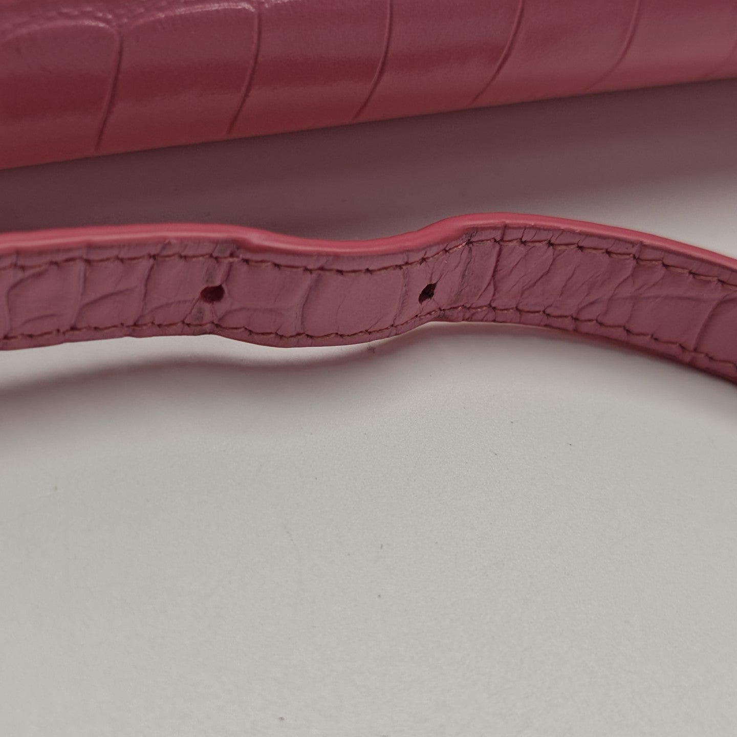 Calfskin Shoulder Bag Pink