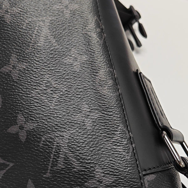 VOYAGER PM Monogram Coated Canvas Black