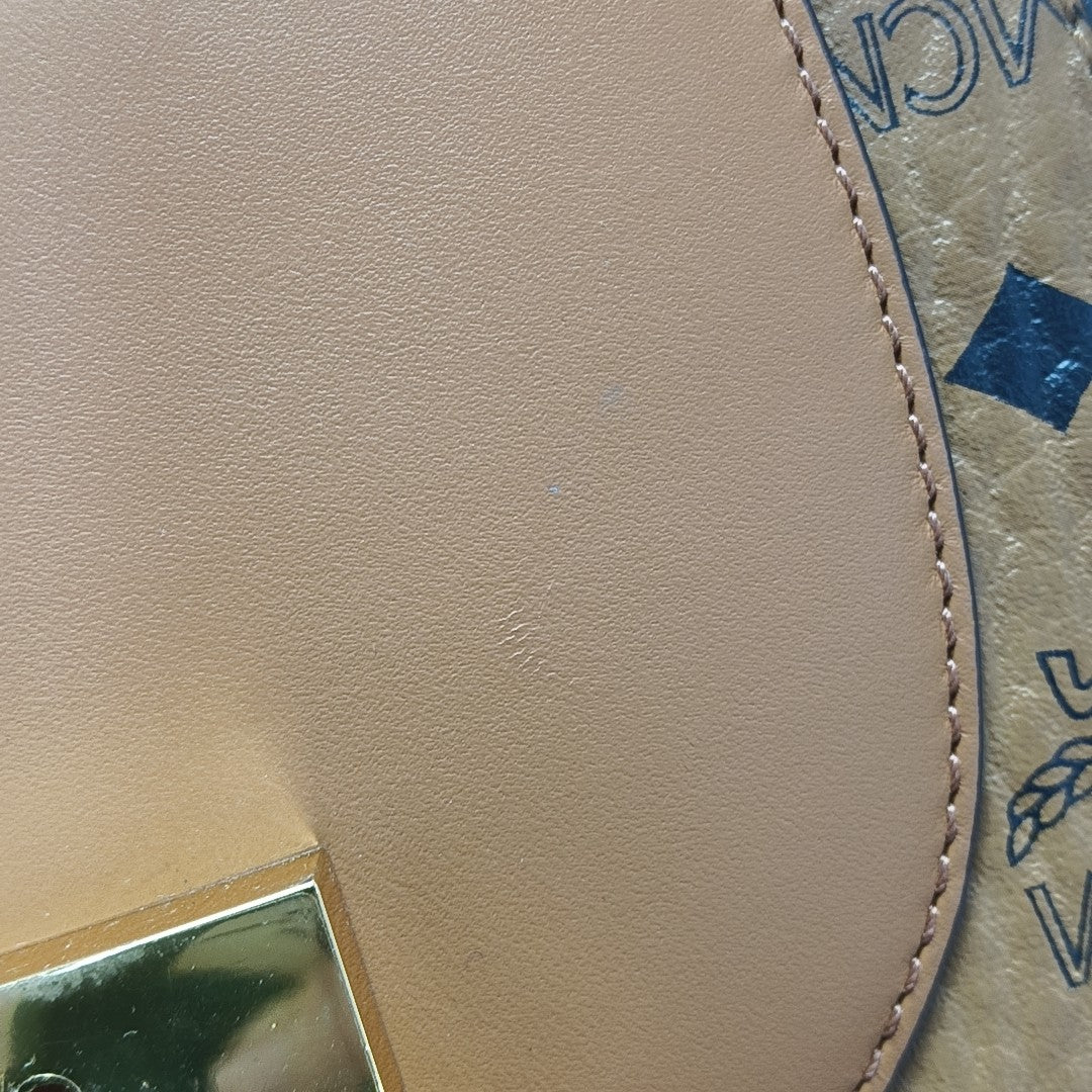 PATRICIA Mini Monogram Coated Canvas Brown