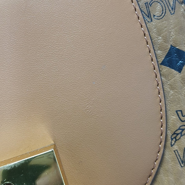 PATRICIA Mini Monogram Coated Canvas Brown