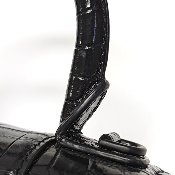 Hourglass XS Calfskin Black