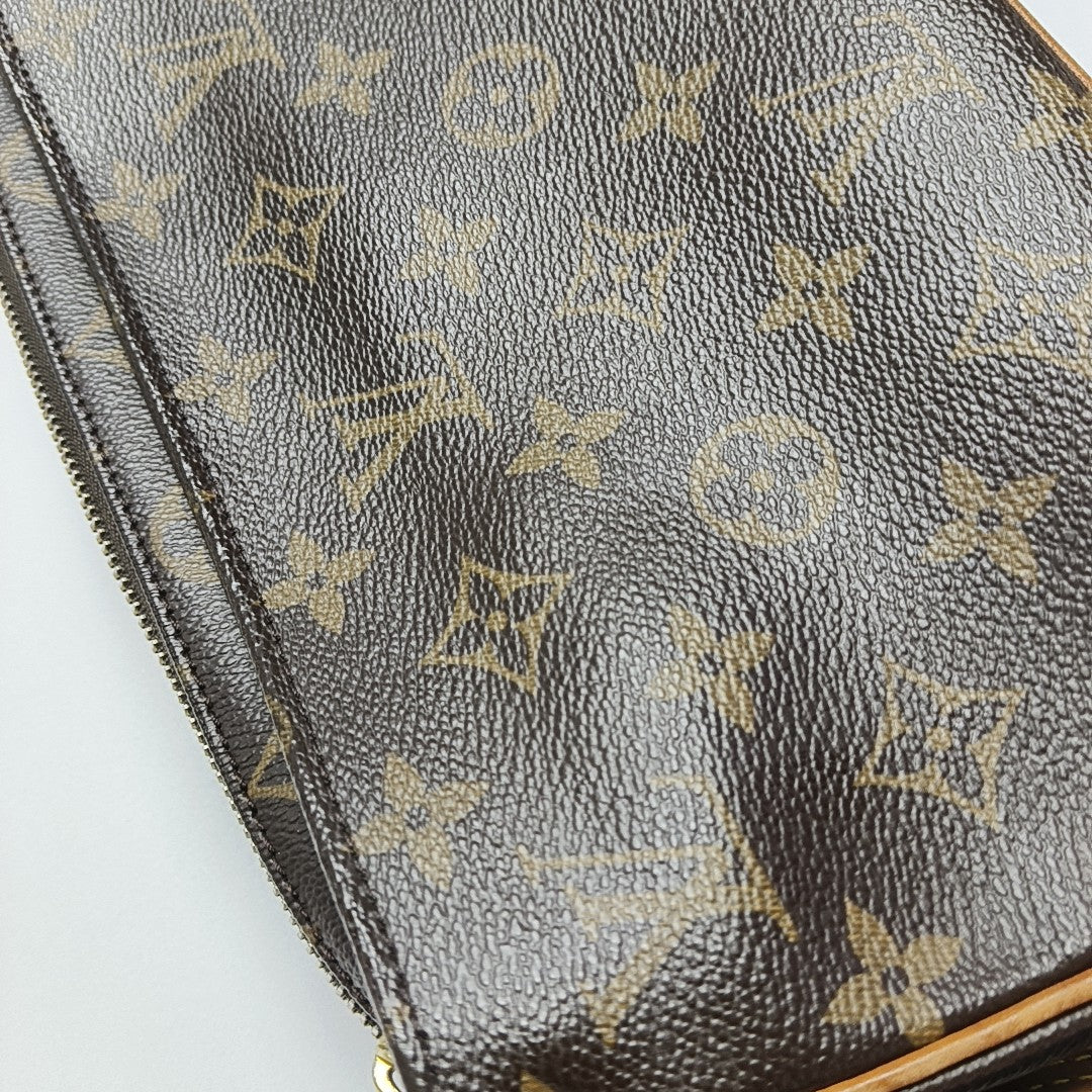VIVA CITE Monogram Coated Canvas Brown