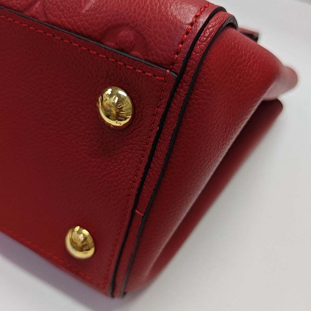 TROCADERO Calfskin Red