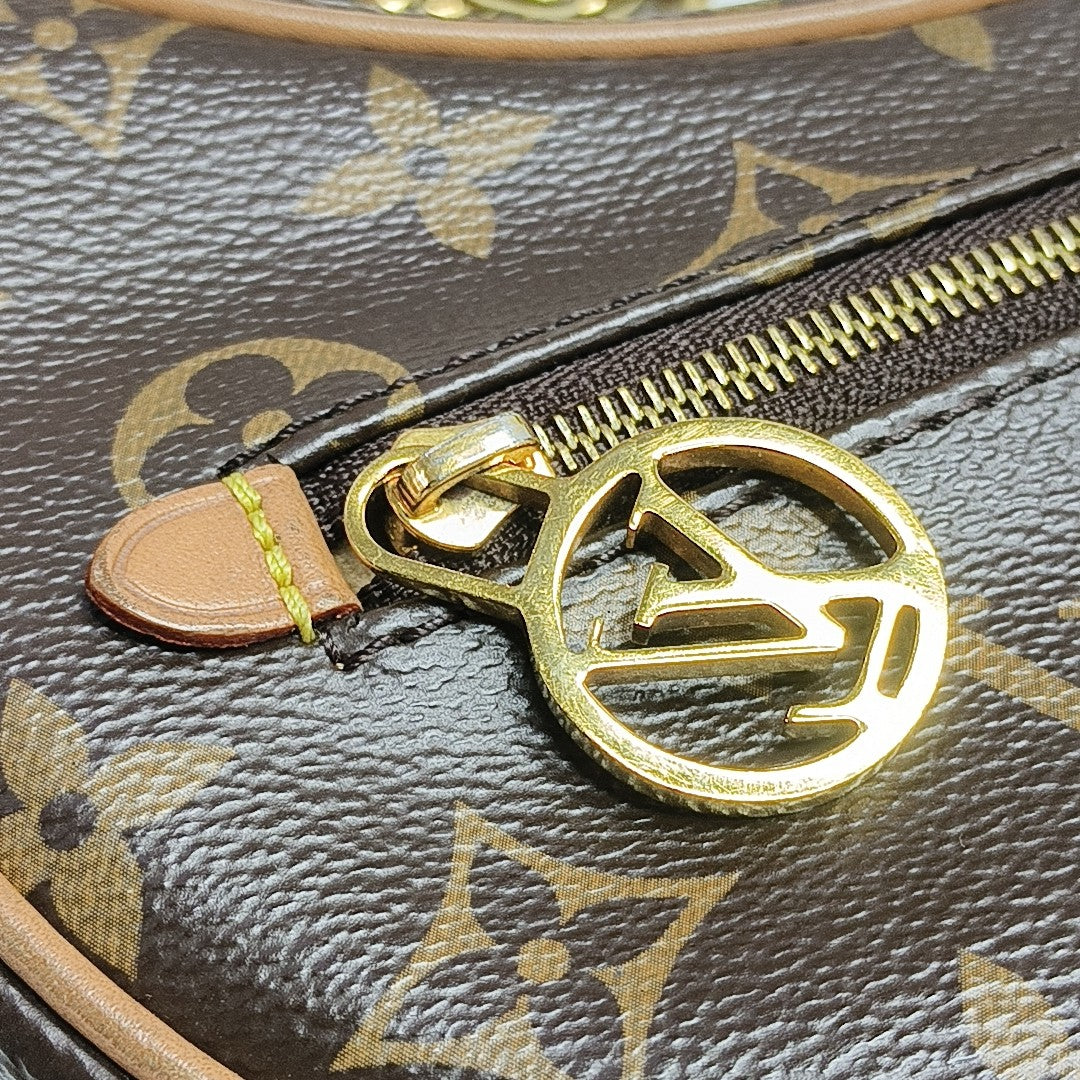LOOP Monogram Coated Canvas Brown