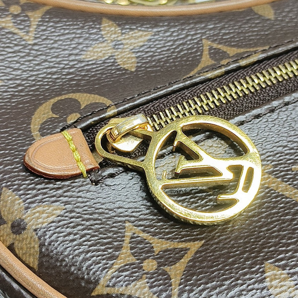 LOOP Monogram Coated Canvas Brown