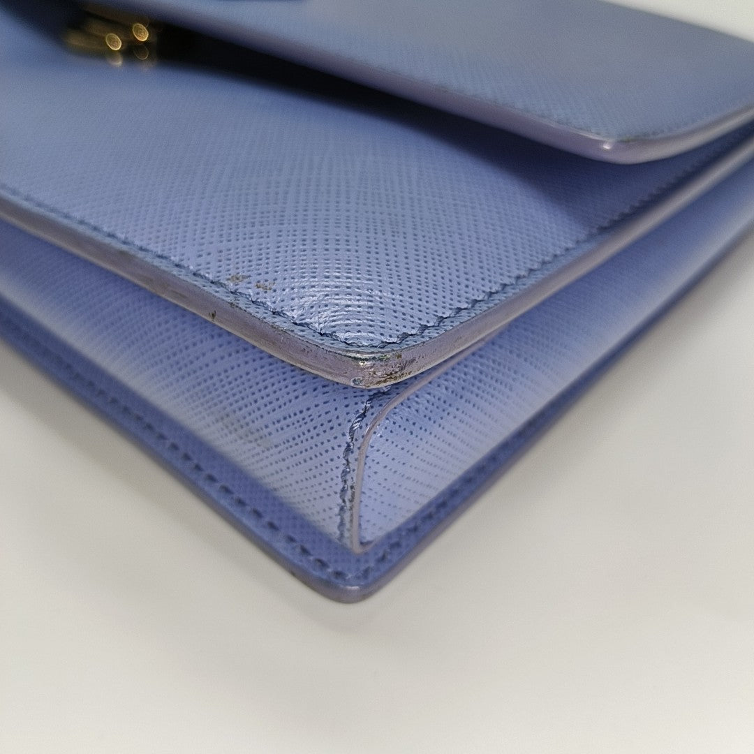 Ginny Calfskin Blue