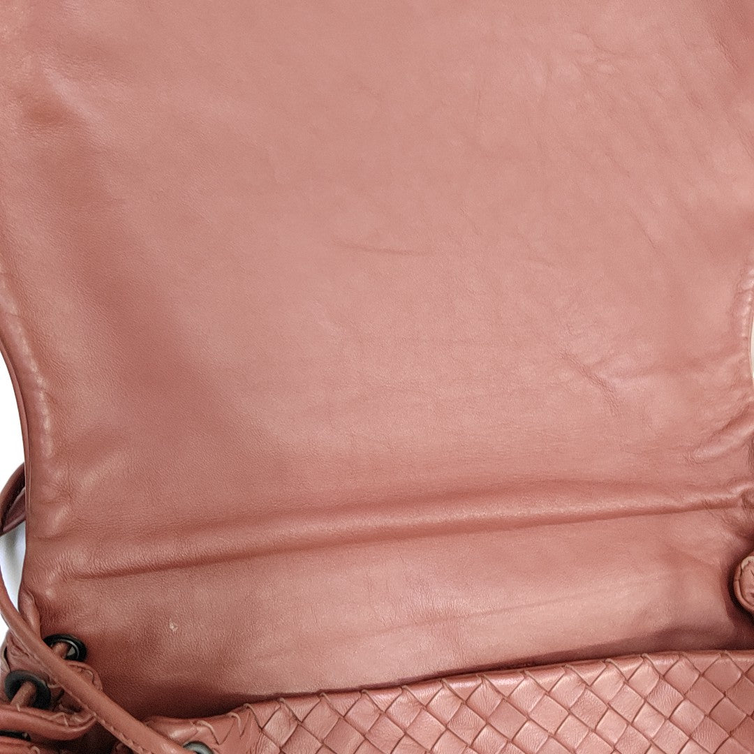 Calfskin Shoulder Bag Red