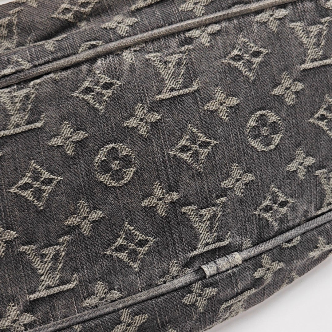 SOLAR Monogram Denim Black