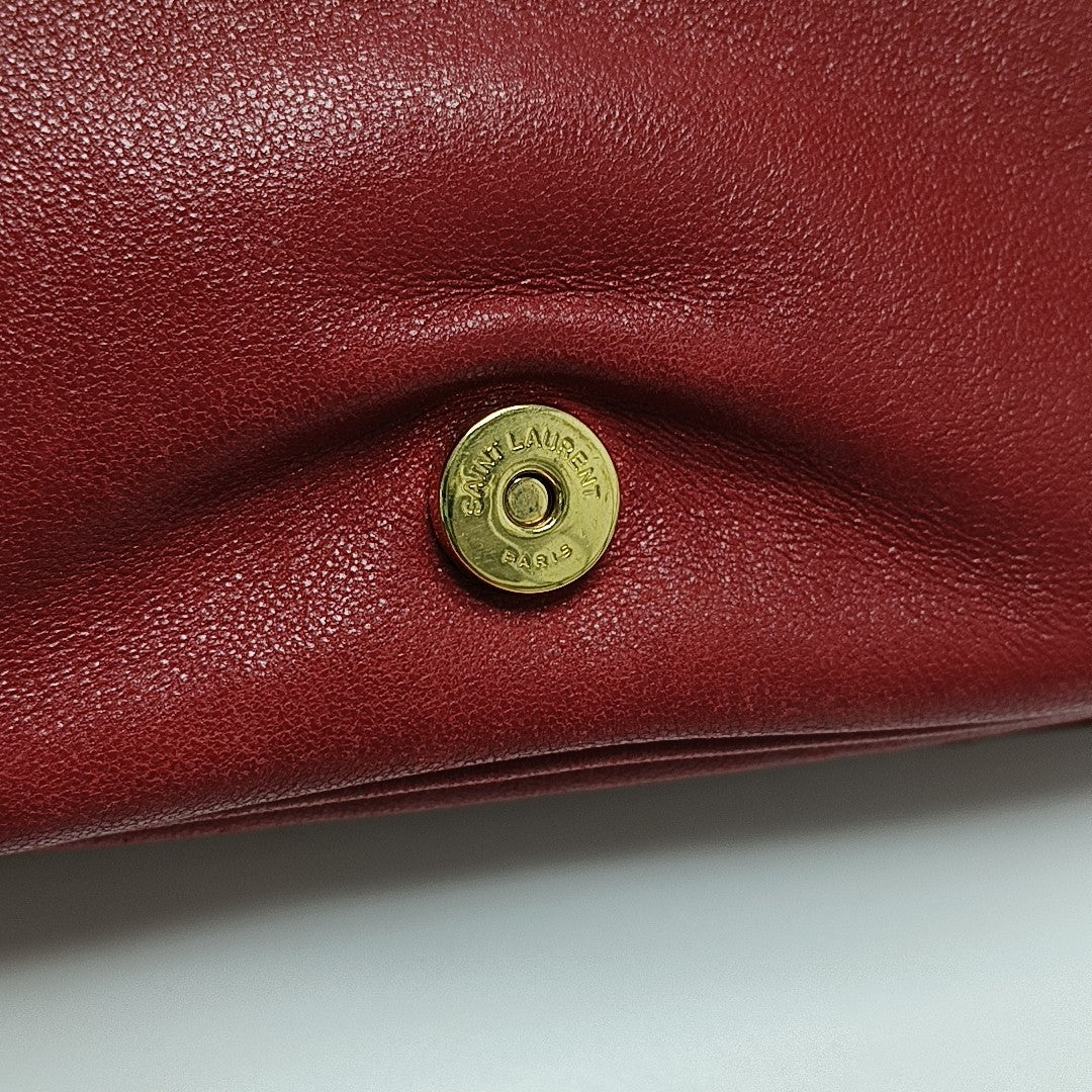 ANGIE Quilted Lambskin Red