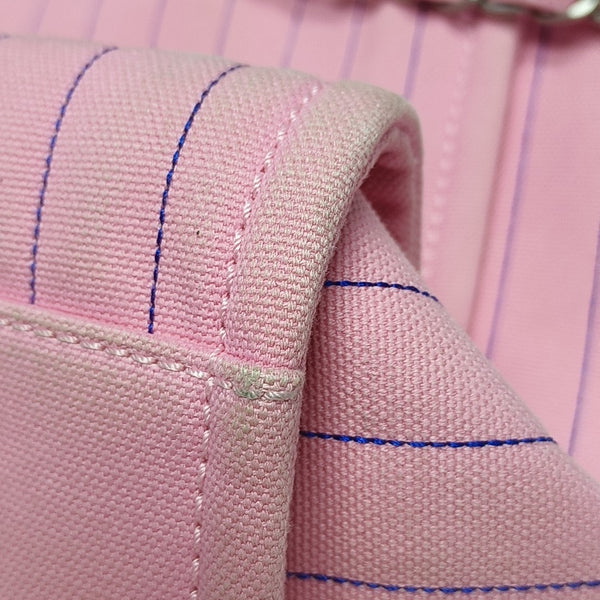 DEAUVILLE Large Quilted Canvas Pink