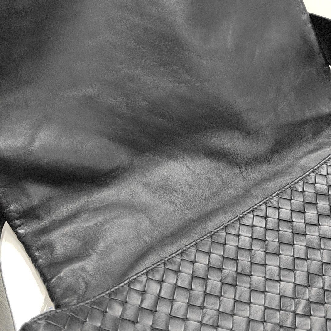 Lambskin Shoulder Bag Black